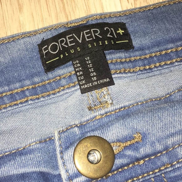 Forever 21  plus size jeans - Picture 2 of 3